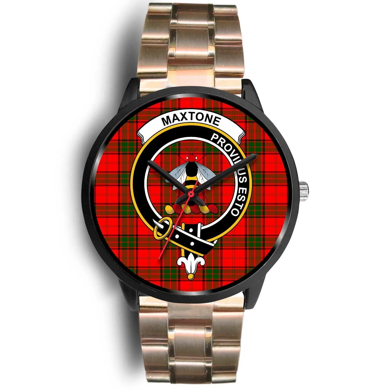 Maxtone Clan Badge Tartan Black Watch