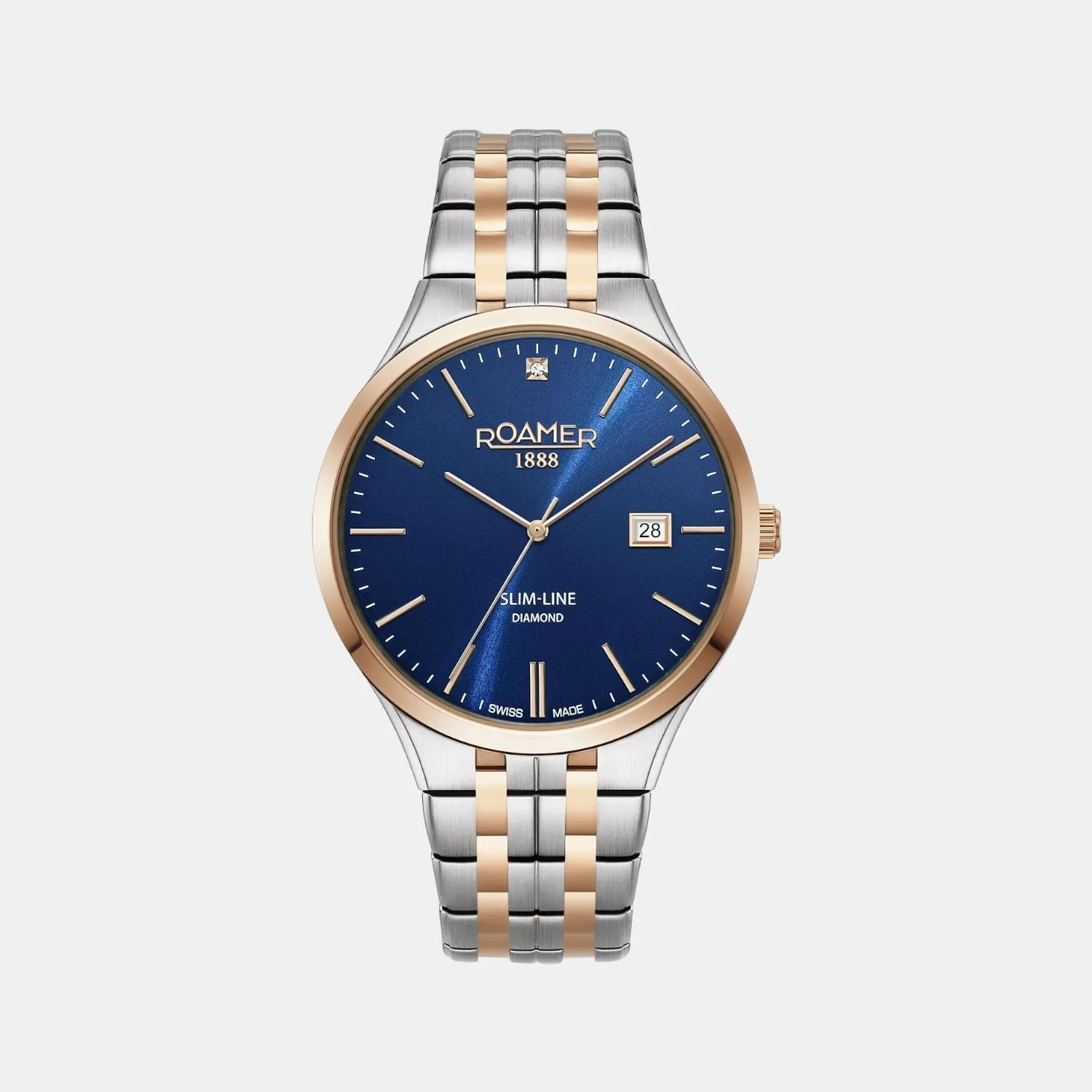 Men's Blue Analog Stainless Steel Watch 864833 49 45 50