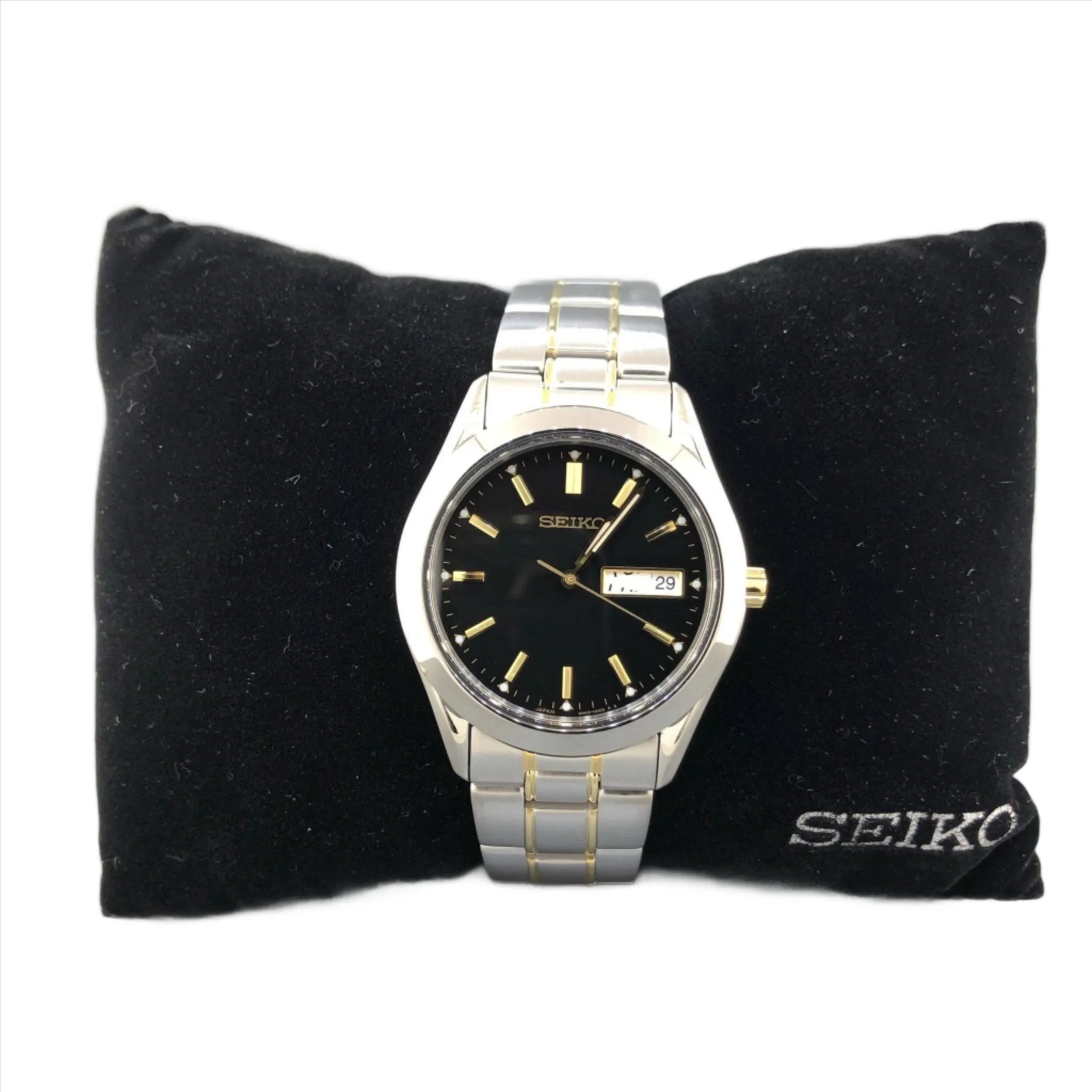 Men's Seiko Essential TT STST Bracelet Watch SUR363