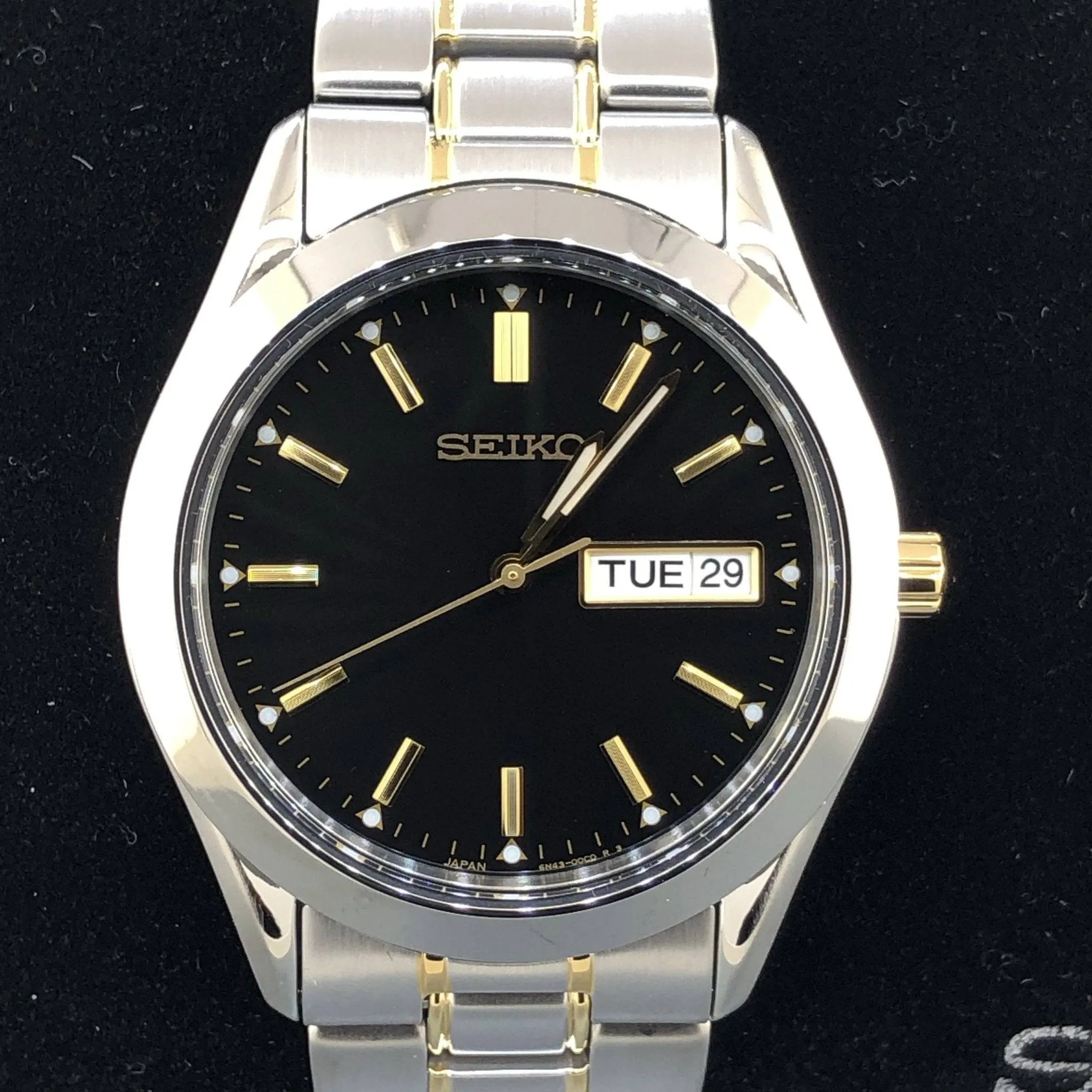 Men's Seiko Essential TT STST Bracelet Watch SUR363