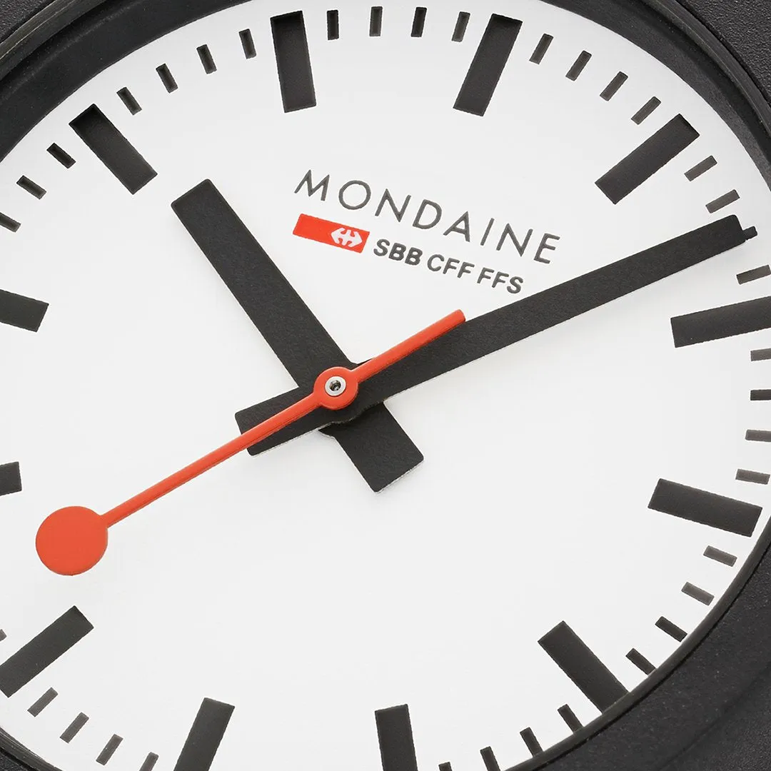 Mondaine Essence Petite Black Case Houndstooth MS1.32110.LN