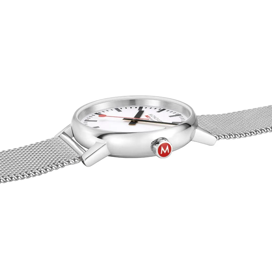 Mondaine STAINLESS STEEL, 40 MM Watch MSE.40110.SM EVO2 GENTS