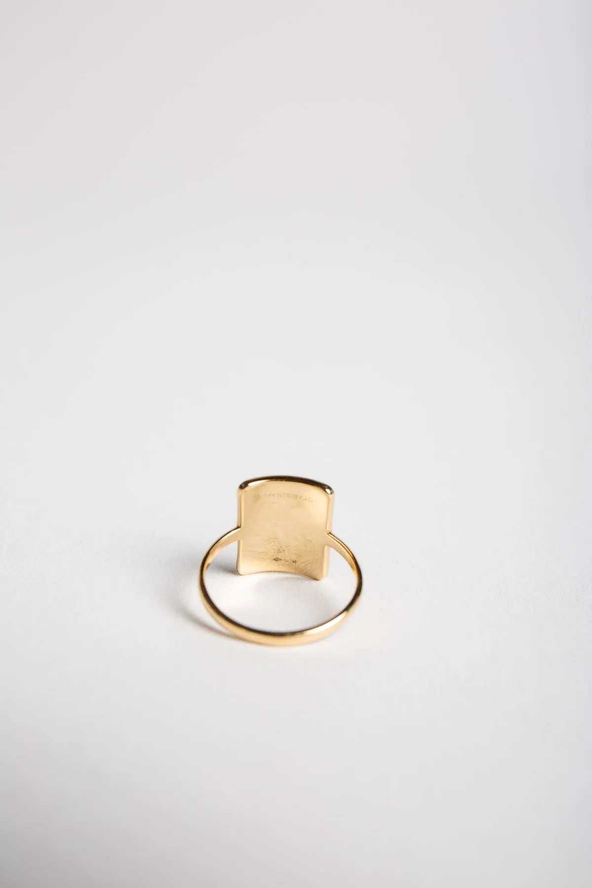 MYSTERYJOY | PINKY GOLD HONOR RING