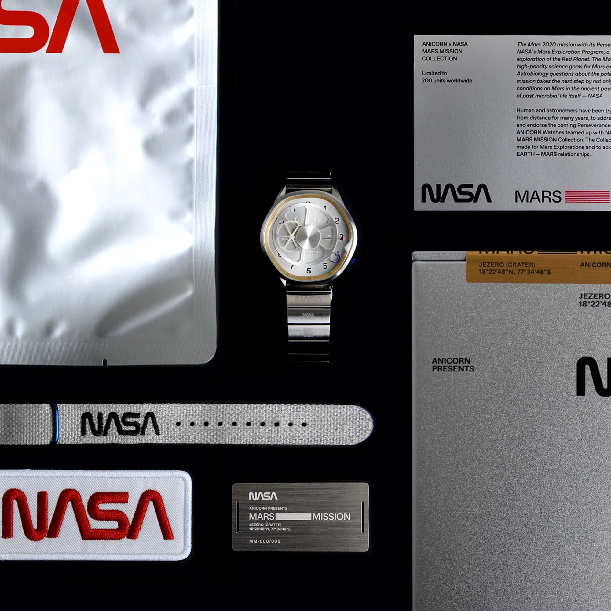 NASA themed - ANICORN - "Mars Mission" The Mars Time Limited Edition (200pcs worldwide)