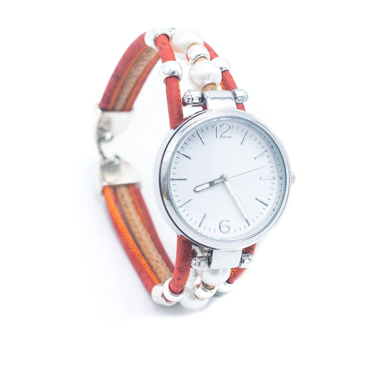 Natural Cork Cord  Handmade Ladies Fashion Watch WA-322