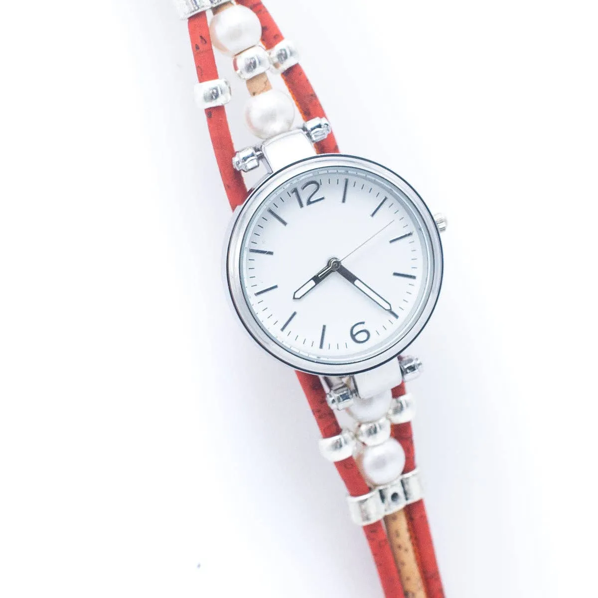 Natural Cork Cord  Handmade Ladies Fashion Watch WA-322