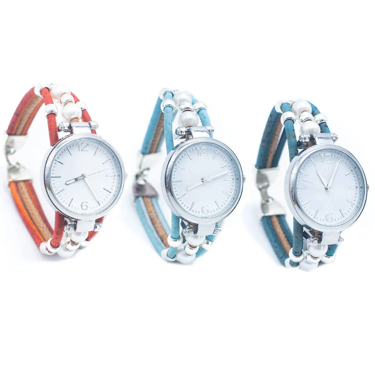 Natural Cork Cord  Handmade Ladies Fashion Watch WA-322