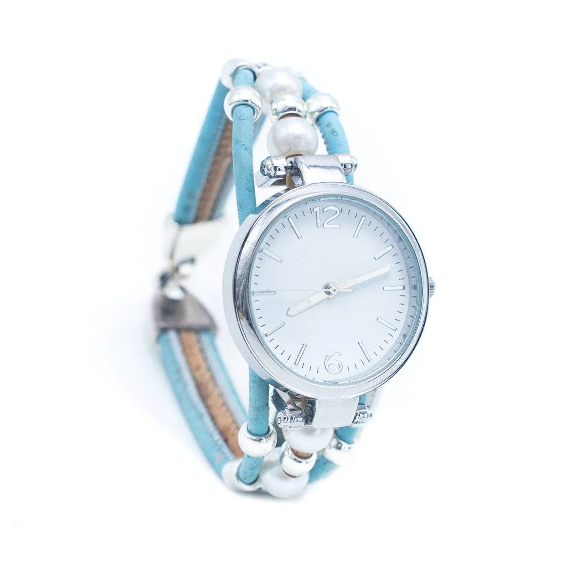 Natural Cork Cord  Handmade Ladies Fashion Watch WA-322