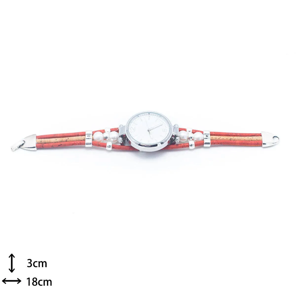 Natural Cork Cord  Handmade Ladies Fashion Watch WA-322
