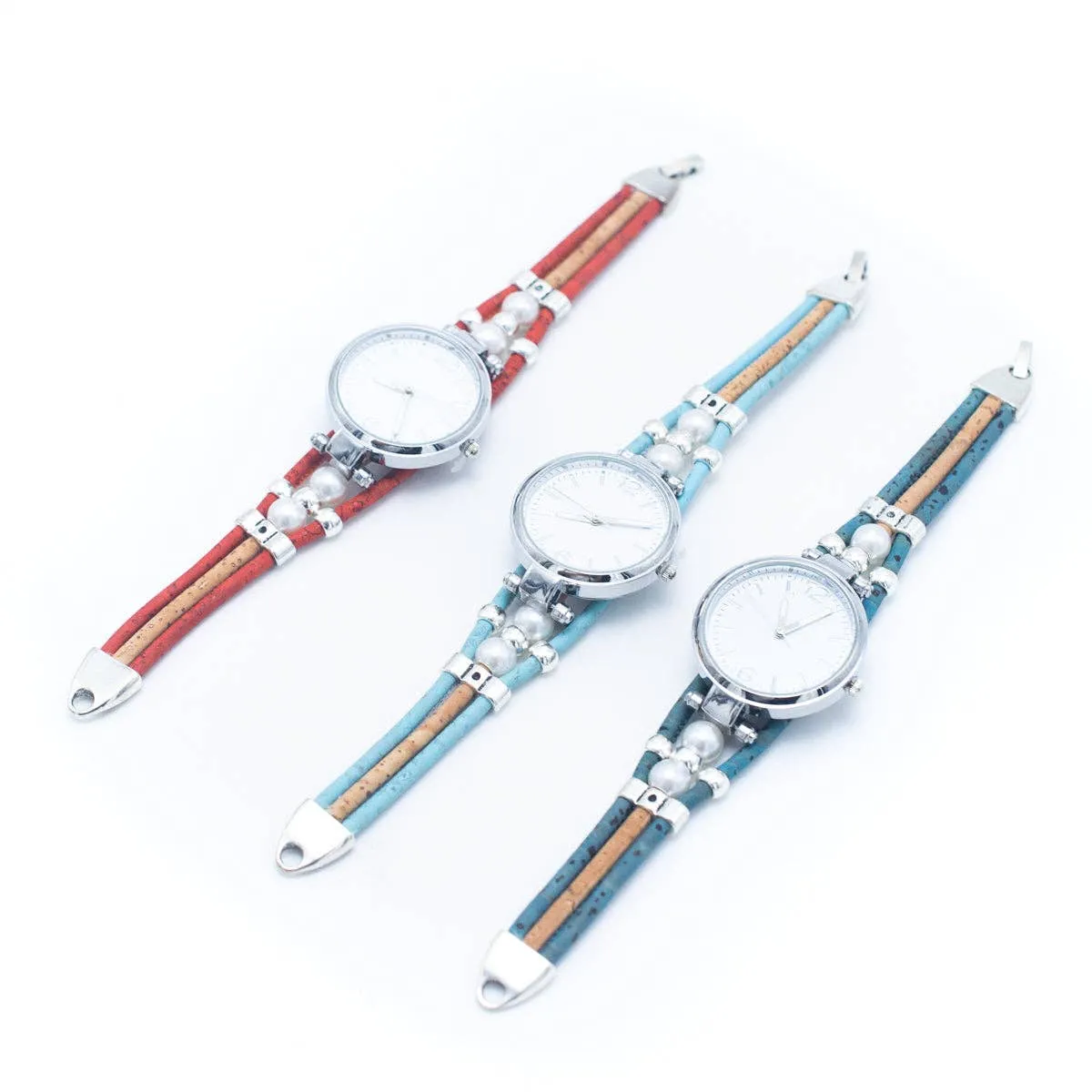 Natural Cork Cord  Handmade Ladies Fashion Watch WA-322