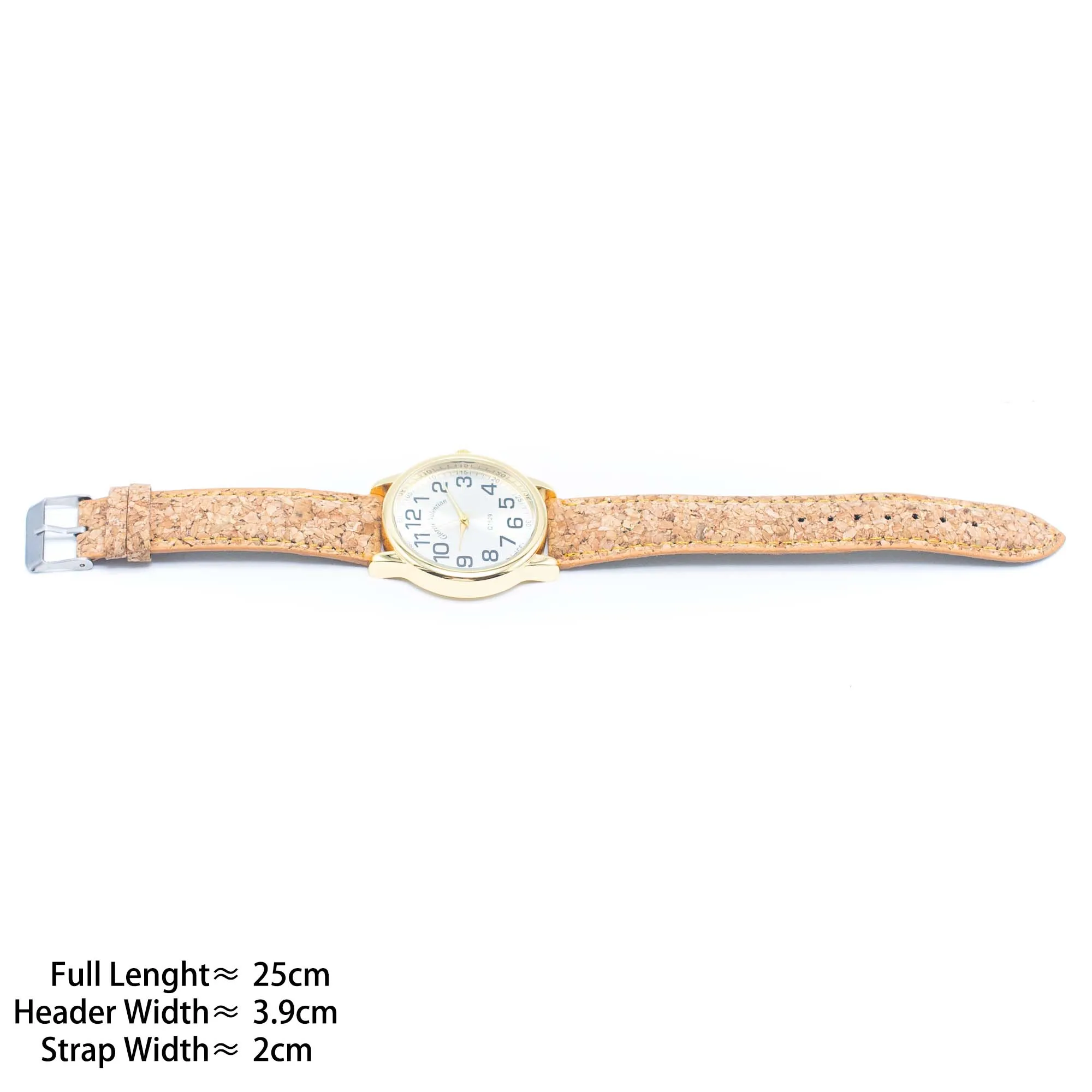 Natural Cork Strap watch women fashion Watch WA-398（without box)