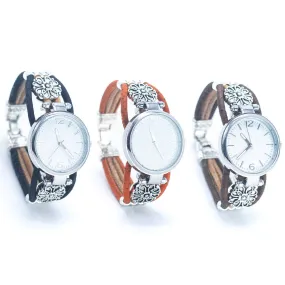 Natural Cork Thread Handmade Ladies Fashion Watch WA-175