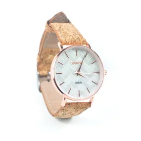 Natural Cork watch ladies fashion Watch WA-440（WITHOUT BOX）