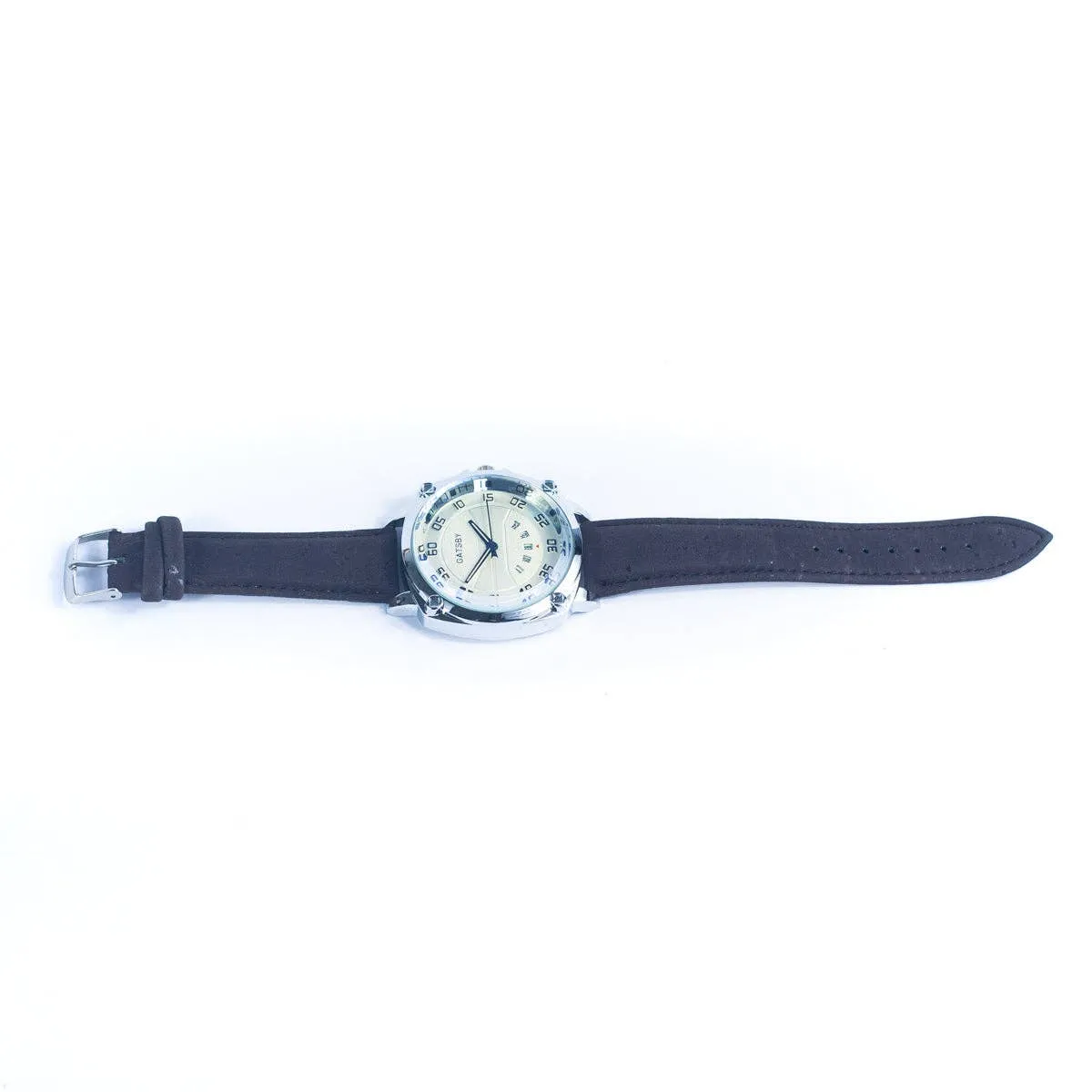 Natural Cork watch man  fashion Watch WA-408-BOX（with box）