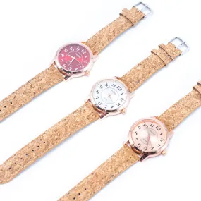 Natural Cork watch unisex fashion Watch WA-362（without box）