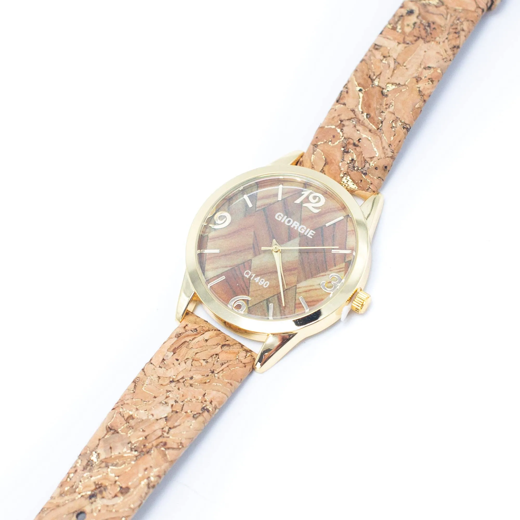 Natural Cork watch unisex fashion Watch WA-363（without box）