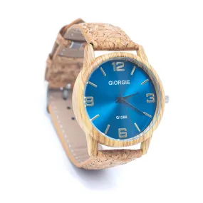 Natural Cork watch unisex fashion Watch WA-364（without box）
