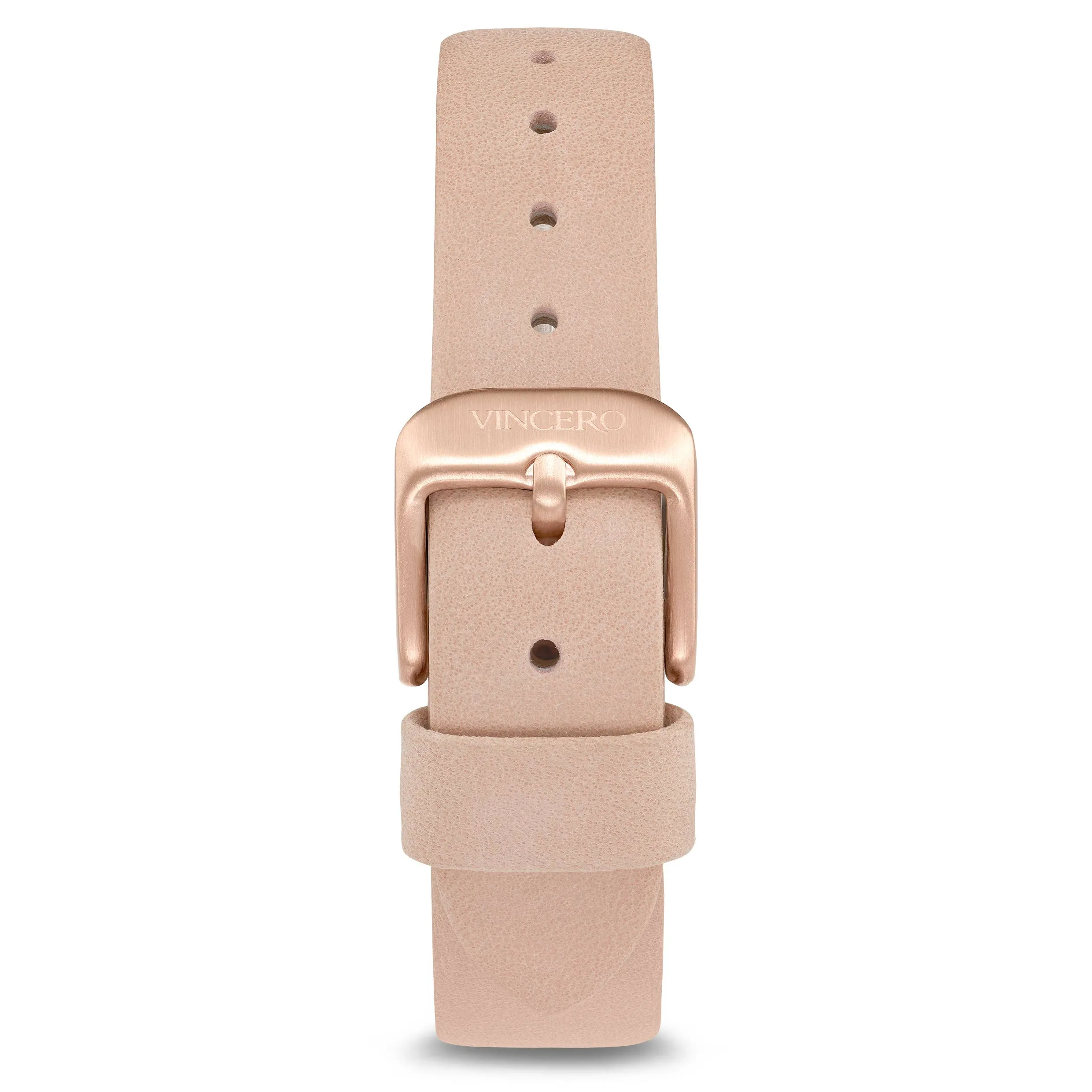 Natural Leather - Pale Pink 14mm