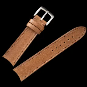 Natural Tanned Cognac Leather Strap