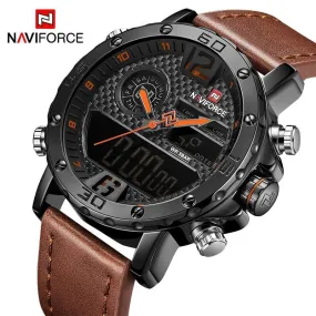 NAVIFORCE Saturn™ Tactical Water Resistant Analog & Digital Hand Watch