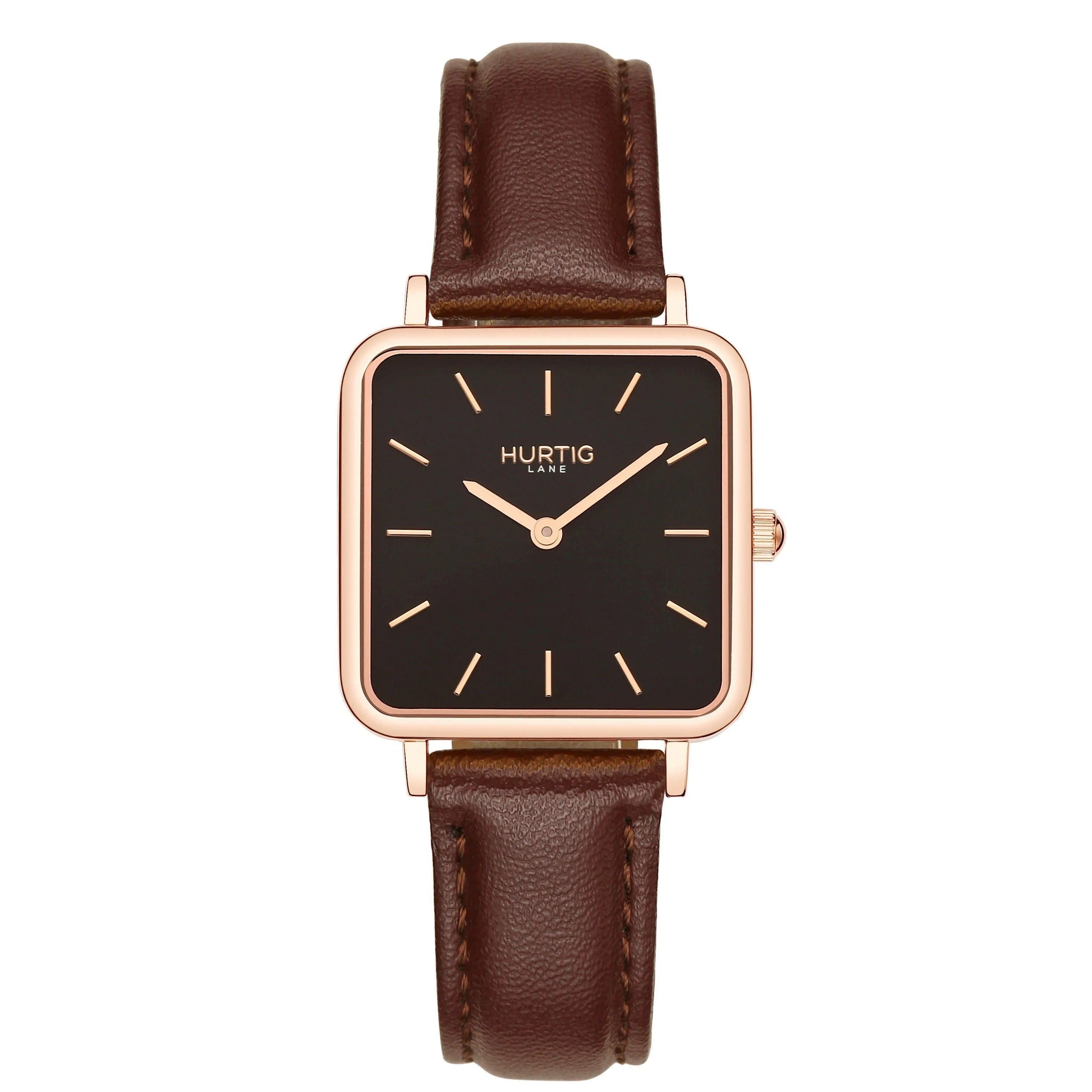 Neliö Stainless Steel Rose Gold, Black & Rose Gold