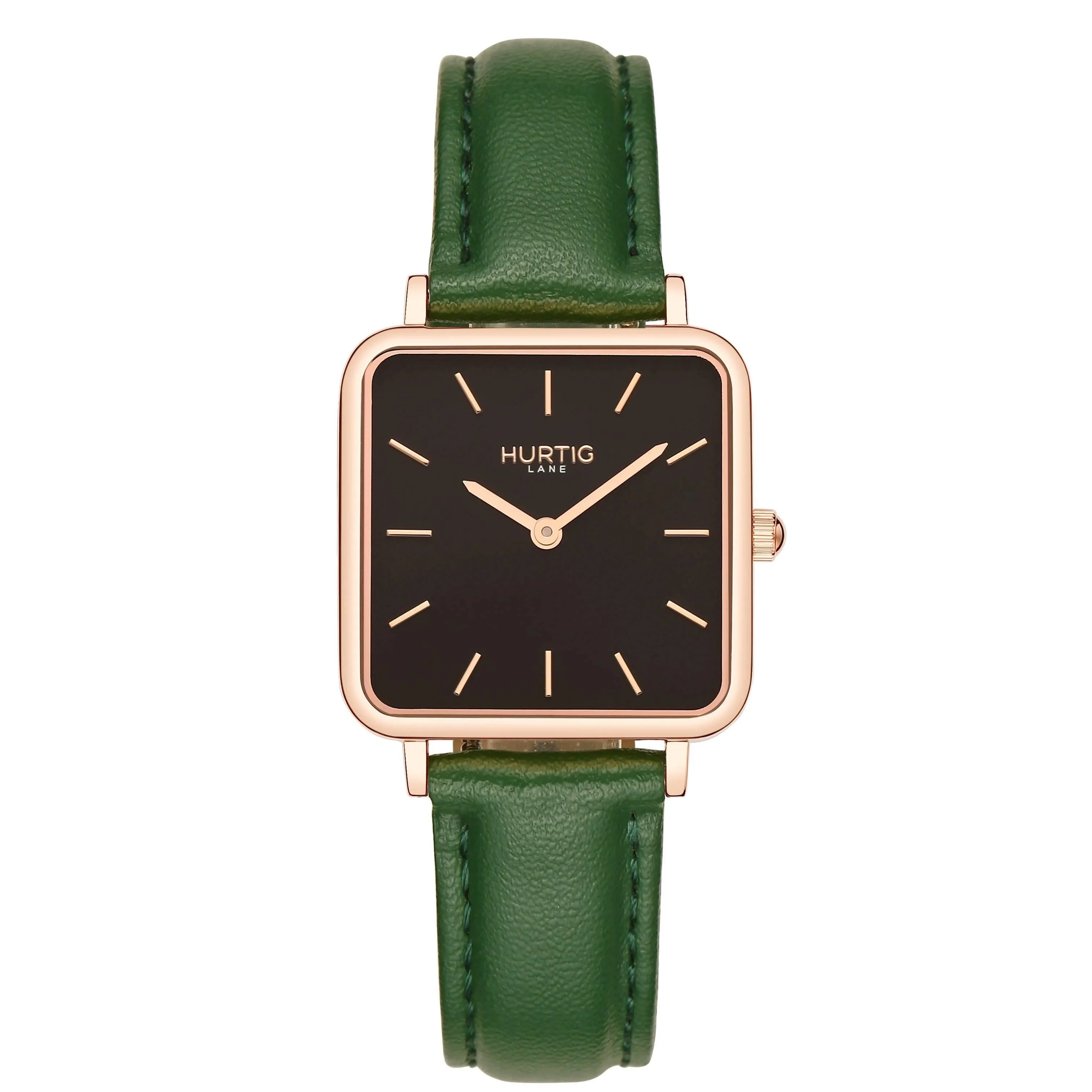Neliö Stainless Steel Rose Gold, Black & Rose Gold