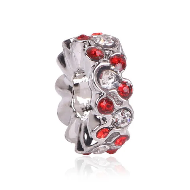 New Free Shipping 1Pcs Silver Color Bead Charm European Silver Bow Dog Cartoon Charm Pendant Bead Fit Pandora Bracelet Gift