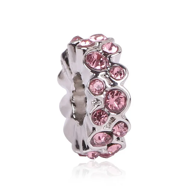 New Free Shipping 1Pcs Silver Color Bead Charm European Silver Bow Dog Cartoon Charm Pendant Bead Fit Pandora Bracelet Gift