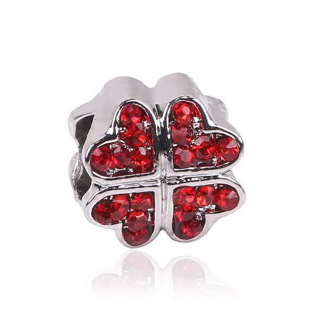 New Free Shipping 1Pcs Silver Color Bead Charm European Silver Bow Dog Cartoon Charm Pendant Bead Fit Pandora Bracelet Gift