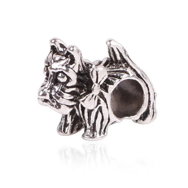 NEW Free Shipping Silver Color Bead Charm European Silver MOM LOVE Bead Fit Pandora Bracelets & Bangles Necklace