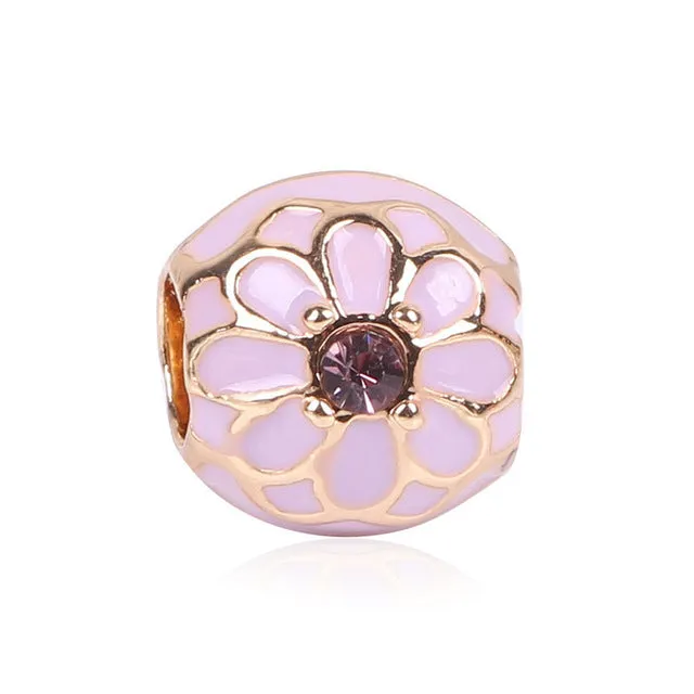 NEW Free Shipping Silver Color Bead Charm European Silver MOM LOVE Bead Fit Pandora Bracelets & Bangles Necklace