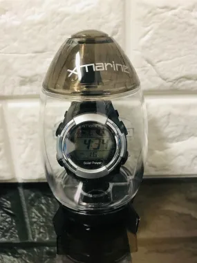 New Xmarine Solar powered Digital Watch! Natural Light charges battery to last! Grey