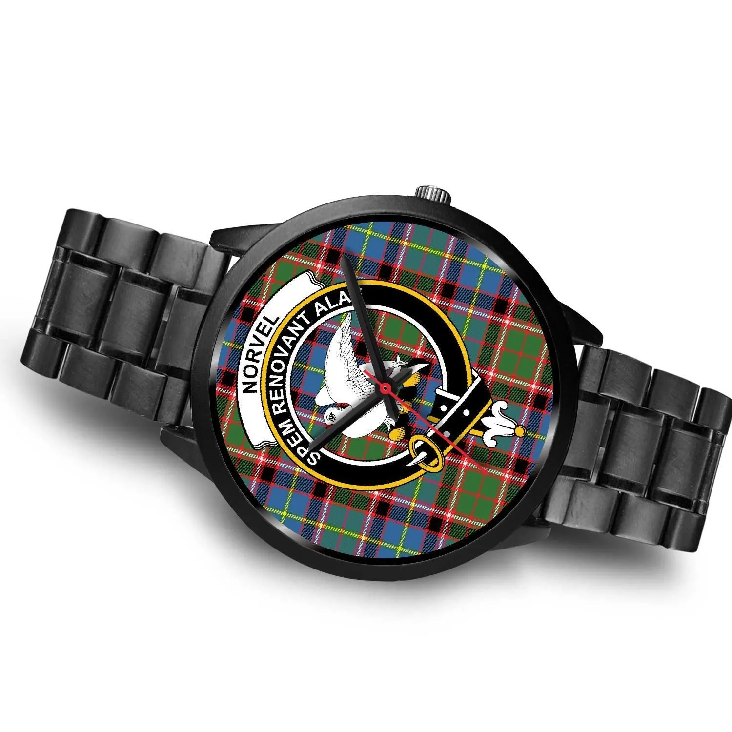 Norvel Clan Badge Tartan Black Watch