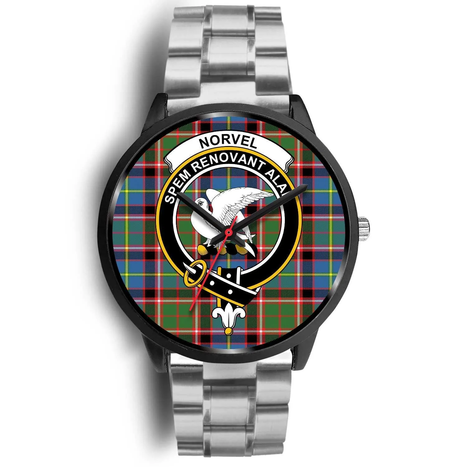 Norvel Clan Badge Tartan Black Watch