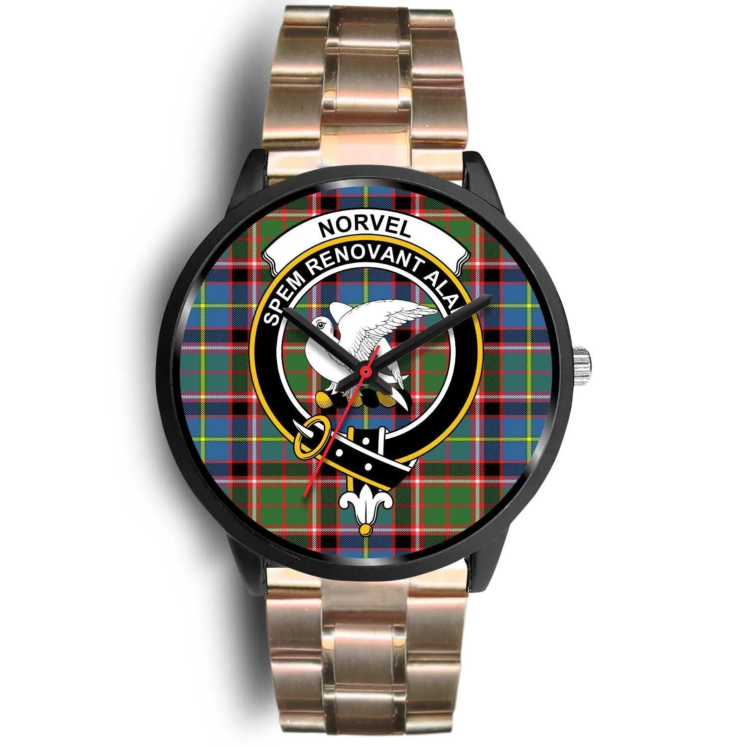 Norvel Clan Badge Tartan Black Watch