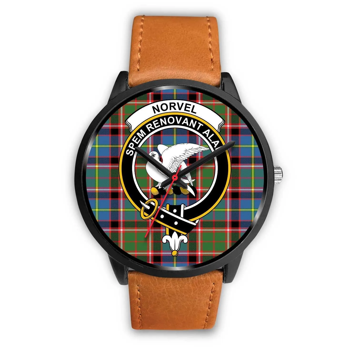 Norvel Clan Badge Tartan Black Watch