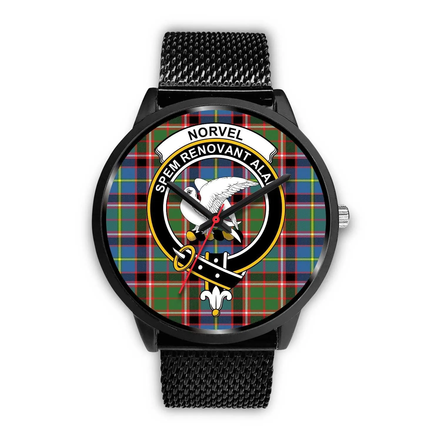 Norvel Clan Badge Tartan Black Watch