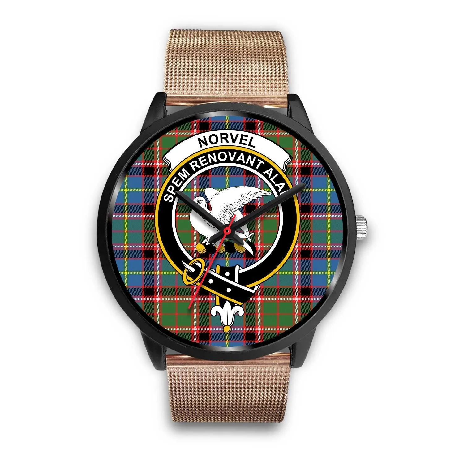 Norvel Clan Badge Tartan Black Watch