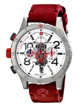 Official FEAR-NONE RED "HEAD-ON" Rider Chrono