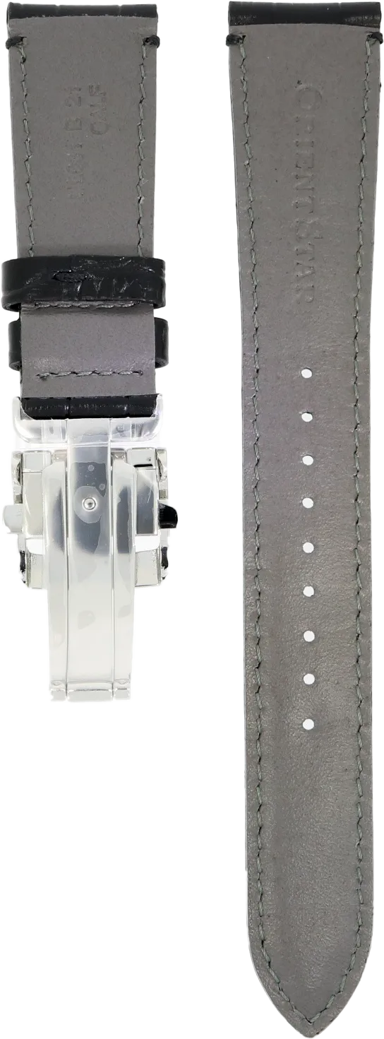 Orient Star Black Leather Strap 21mm UL031011J0