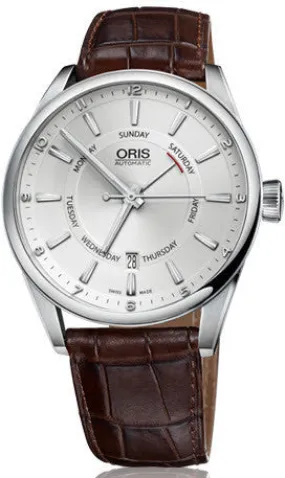 ORS Watch Artix Pointer Day Date Leather