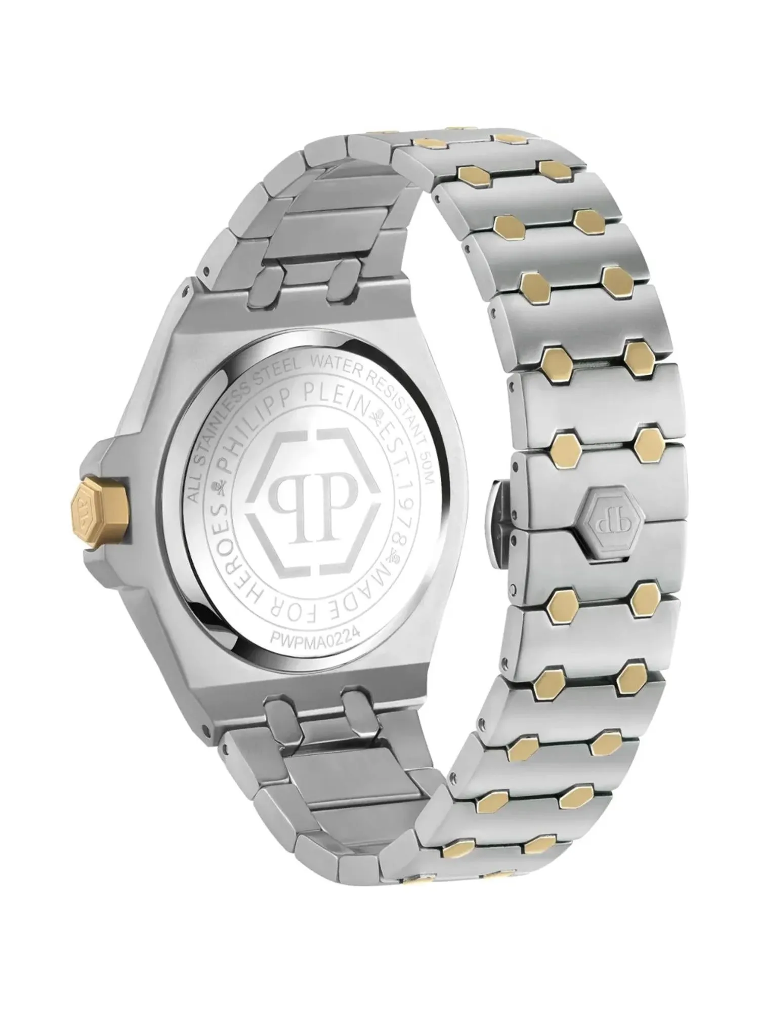 Philipp Plein Men 43 mm Size Green Dial Analog Watch - PWPMA0224