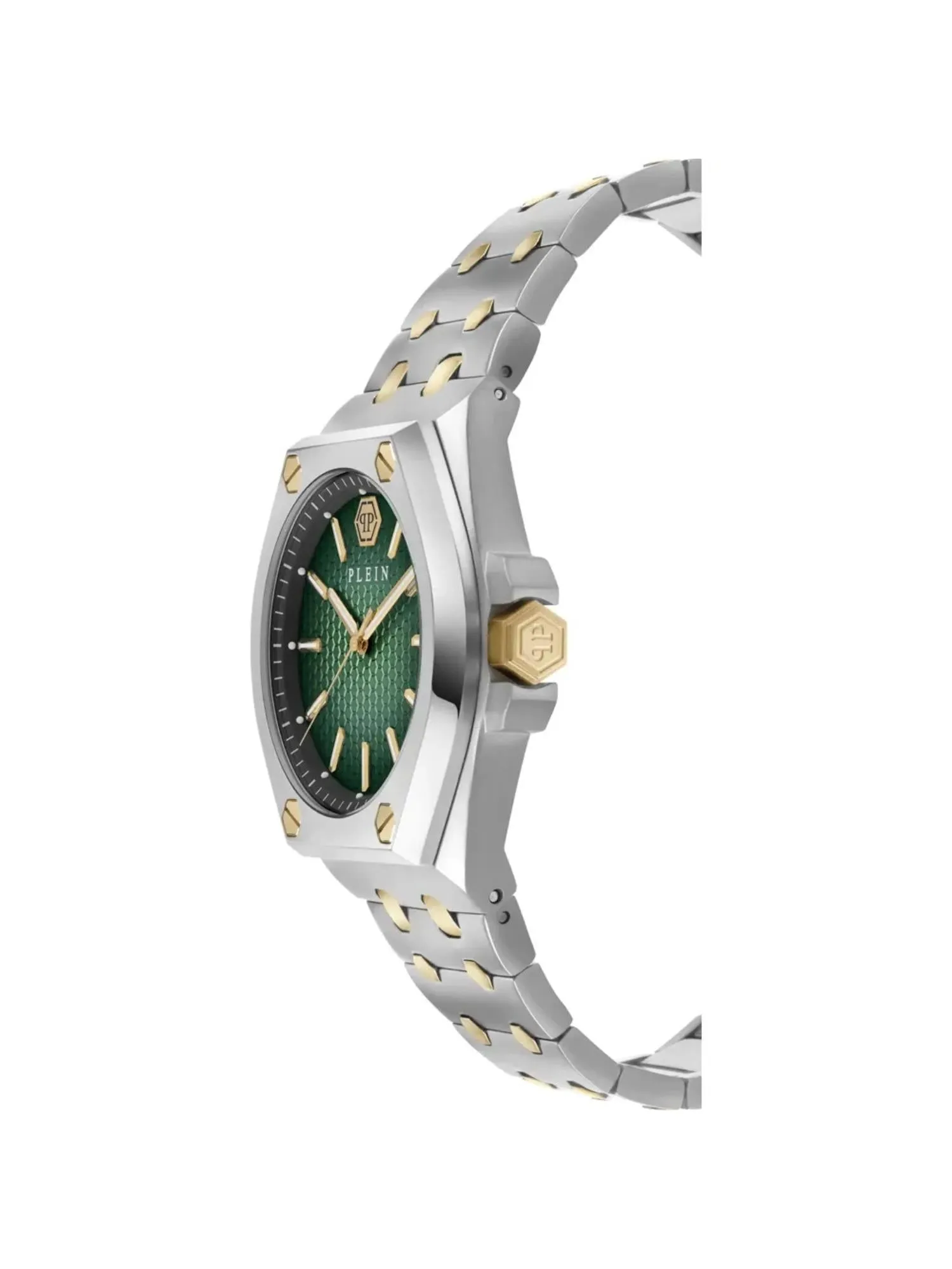 Philipp Plein Men 43 mm Size Green Dial Analog Watch - PWPMA0224