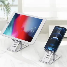 R-Just Slender Slim Folding Metal Desktop Stand