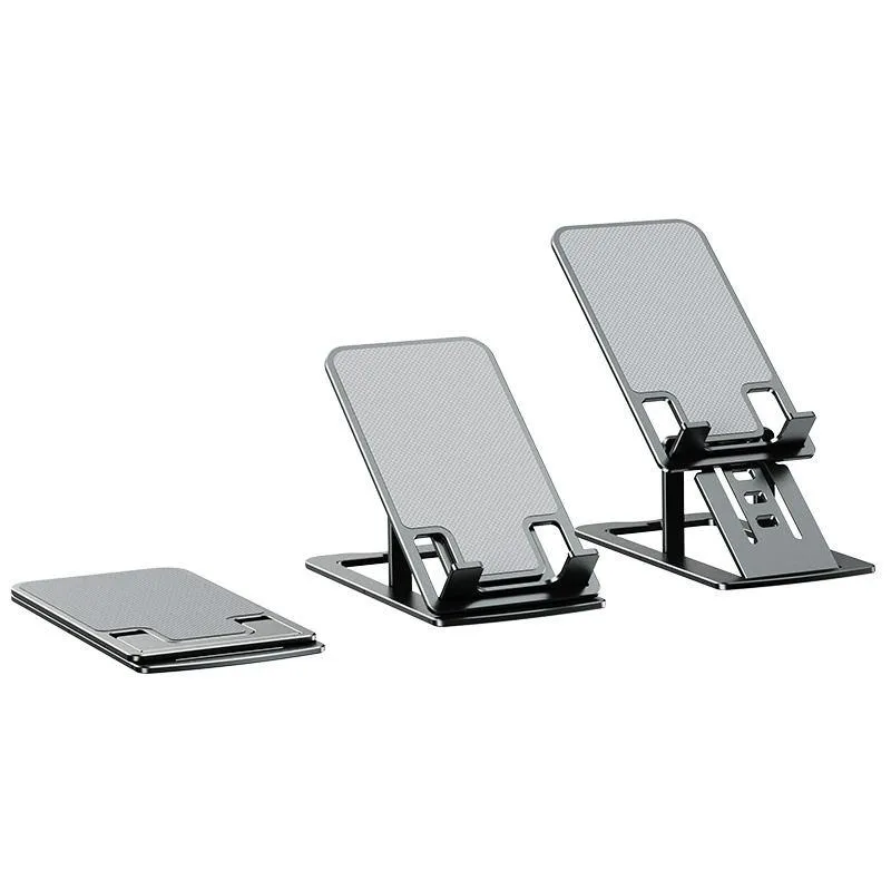R-Just Slender Slim Folding Metal Desktop Stand
