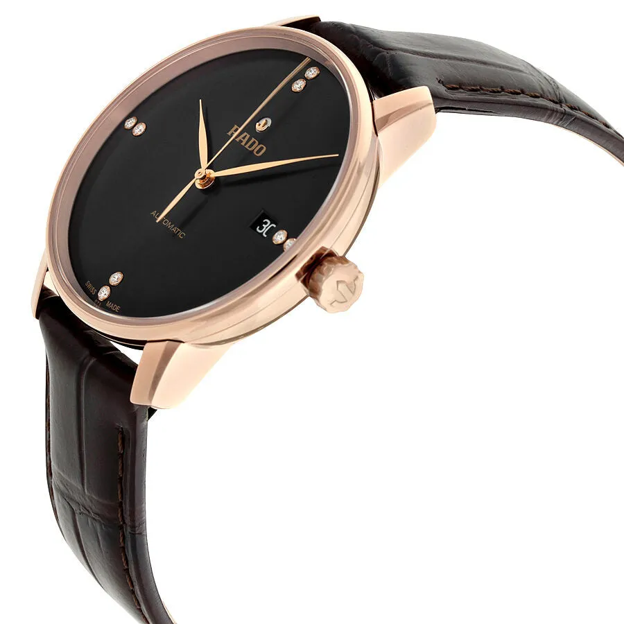 Rado Coupole Classic Black Dial Automatic Unisex Watch R22861755