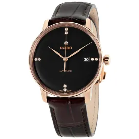 Rado Coupole Classic Black Dial Automatic Unisex Watch R22861755
