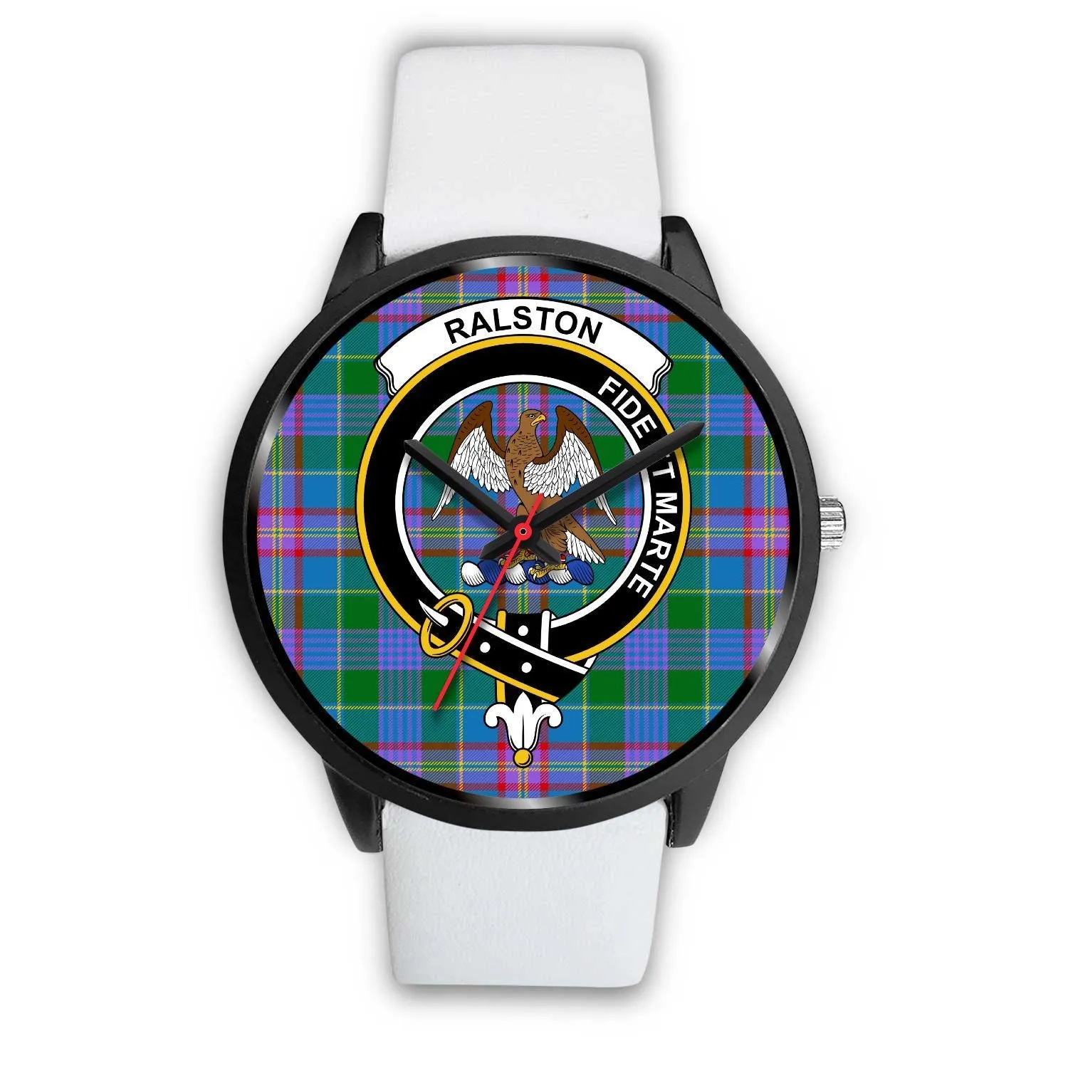 Ralston Clan Badge Tartan Black Watch