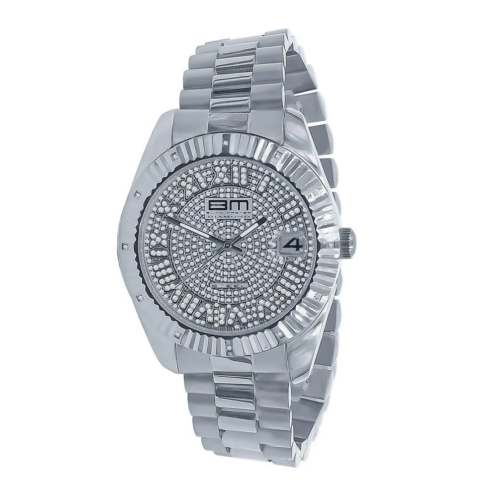 Real Diamond Hip Hop Dress Watch