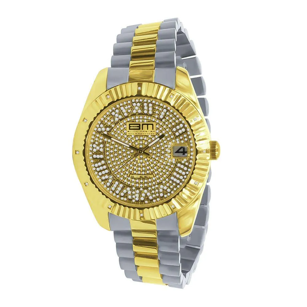 Real Diamond Hip Hop Dress Watch